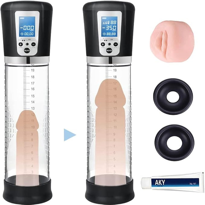 Premium Automatic Vacuum Pump for Men | Rechargeable Electric Male Wellness Device