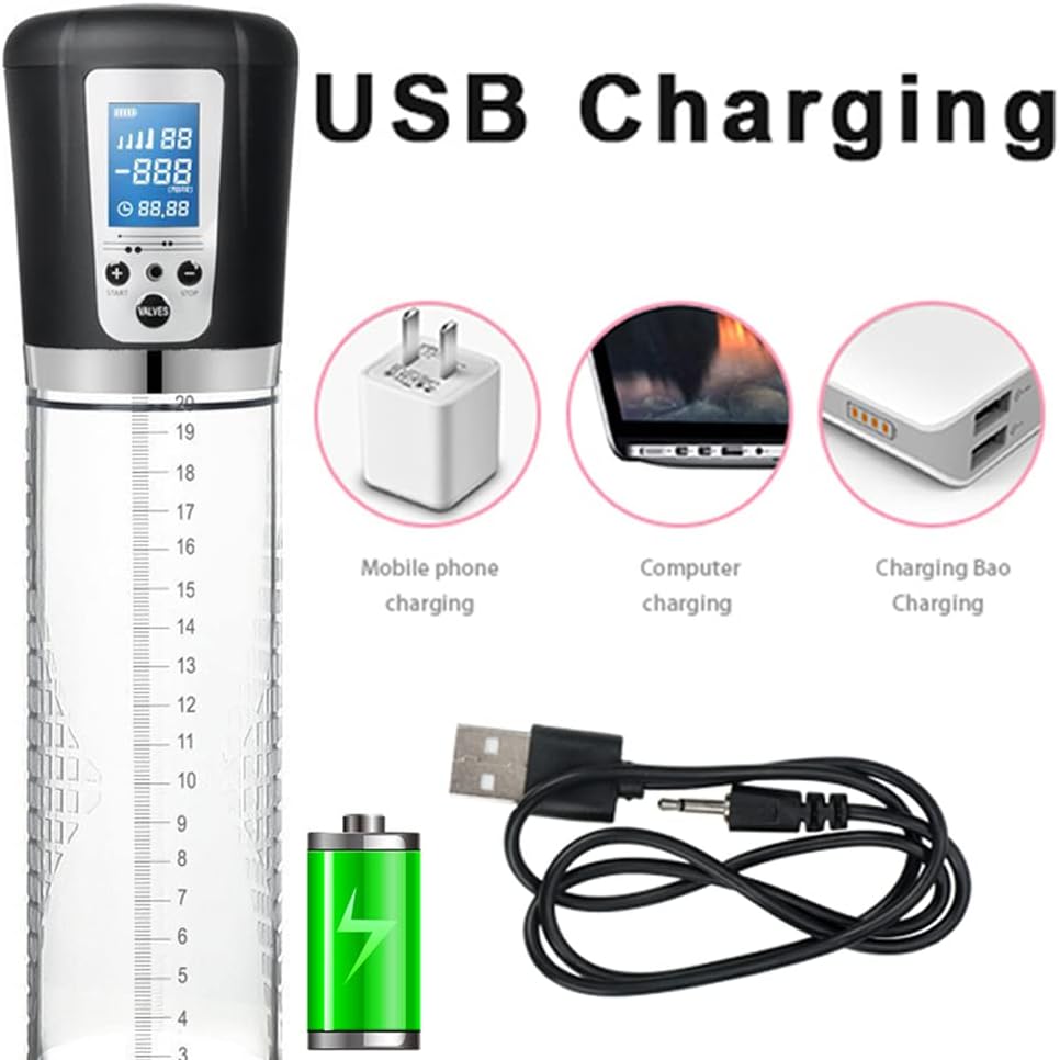 Premium Automatic Vacuum Pump for Men | Rechargeable Electric Male Wellness Device