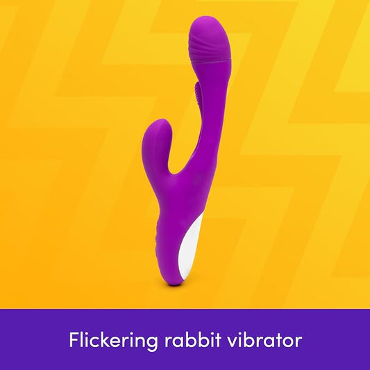 Premium Rechargeable Rabbit Vibrator for Women | Silicone G-Spot Massager