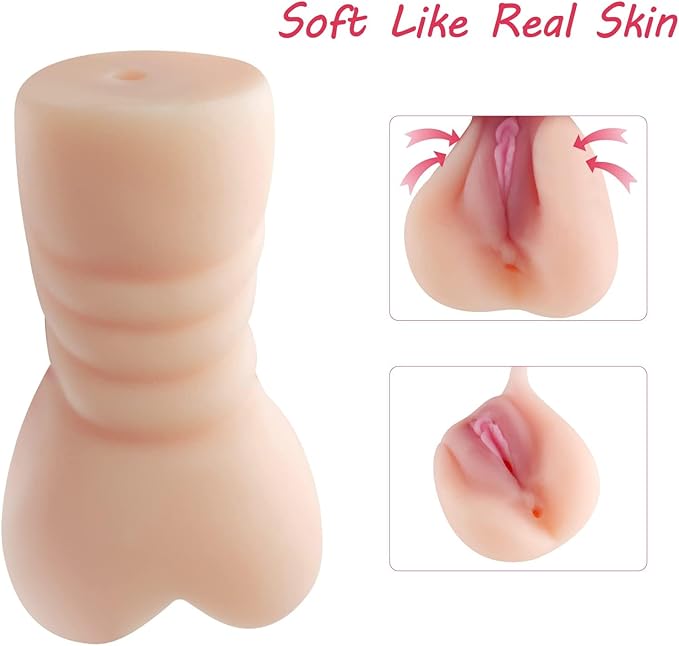 Premium Male Masturbator Sleeve with Realistic Texture & Suction Cup | Reusable