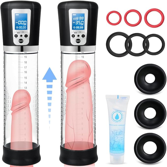 Premium Automatic Vacuum Pump for Men | Rechargeable Electric Male Wellness Device