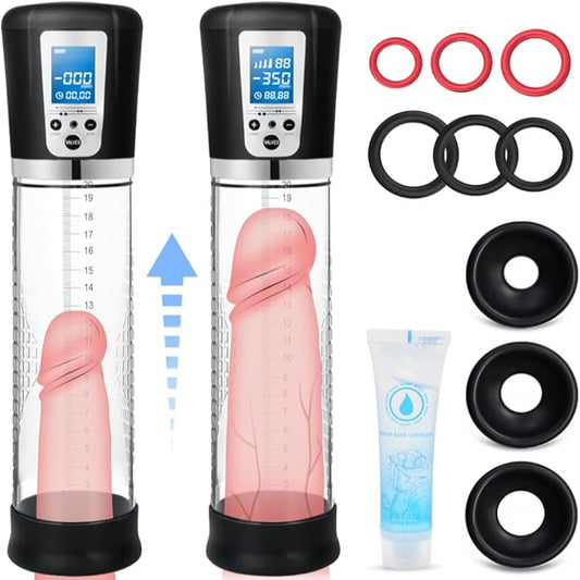 Premium Automatic Vacuum Pump for Men | Rechargeable Electric Male Wellness Device