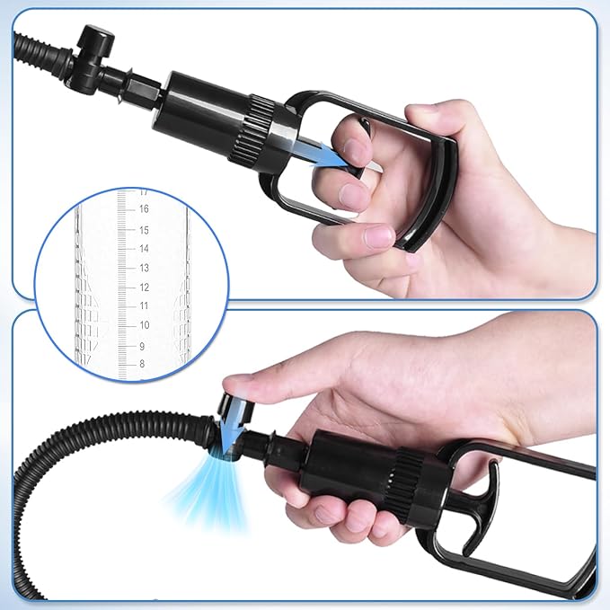 Premium Manual Vacuum Penis Pump for Men | Adjustable Suction Device