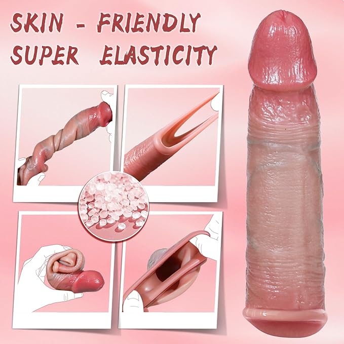 Premium Silicone Sleeve Extender for Men – 7 Inch Reusable Wellness Sleeve