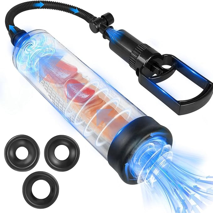 Premium Manual Vacuum Penis Pump for Men | Adjustable Suction Device