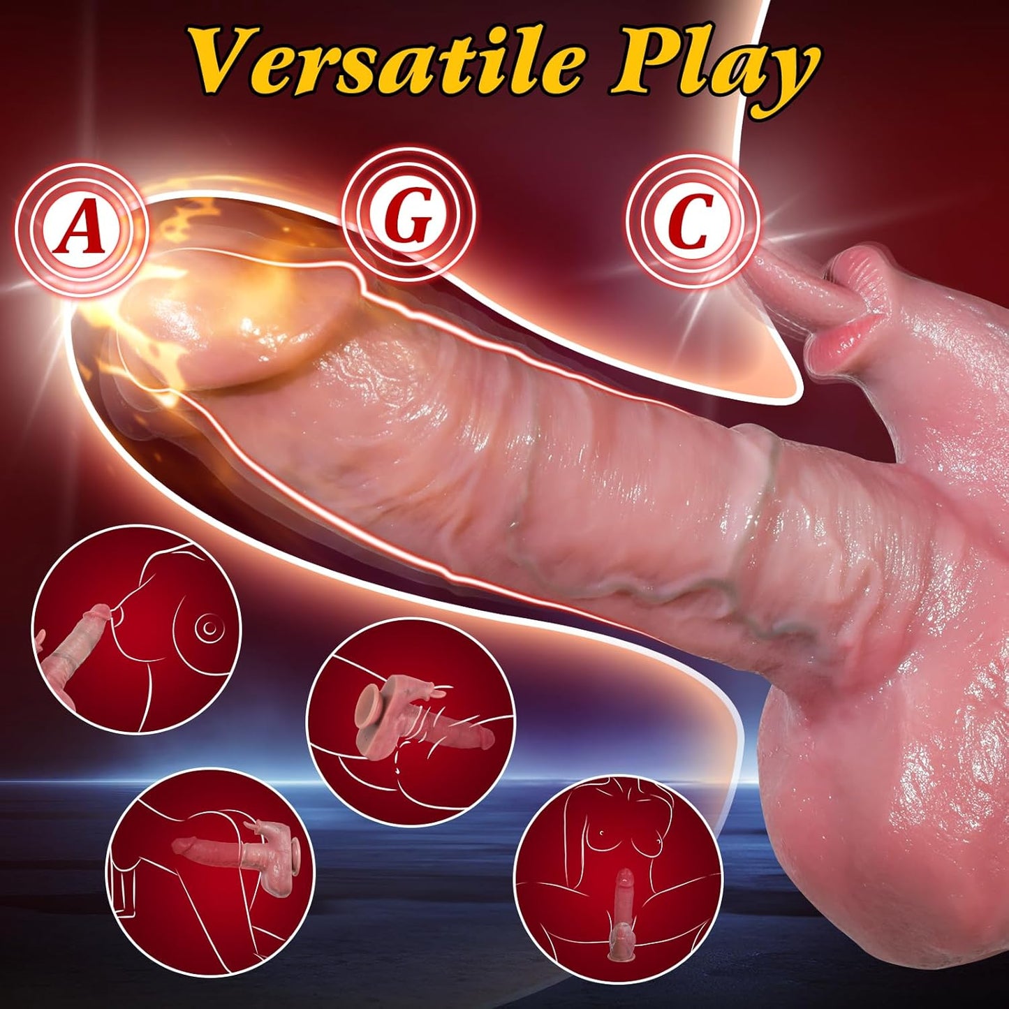 Premium Rabbit Vibrator for Women | Heating, Suction & Multi-Mode G-Spot