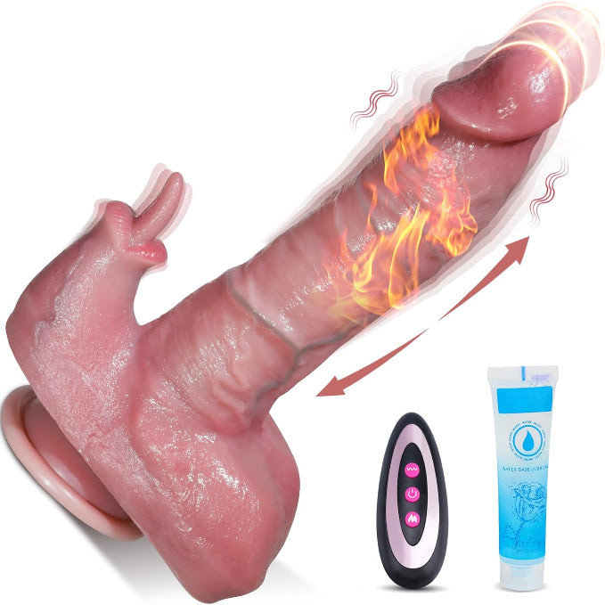 Premium Rabbit Vibrator for Women | Heating, Suction & Multi-Mode G-Spot